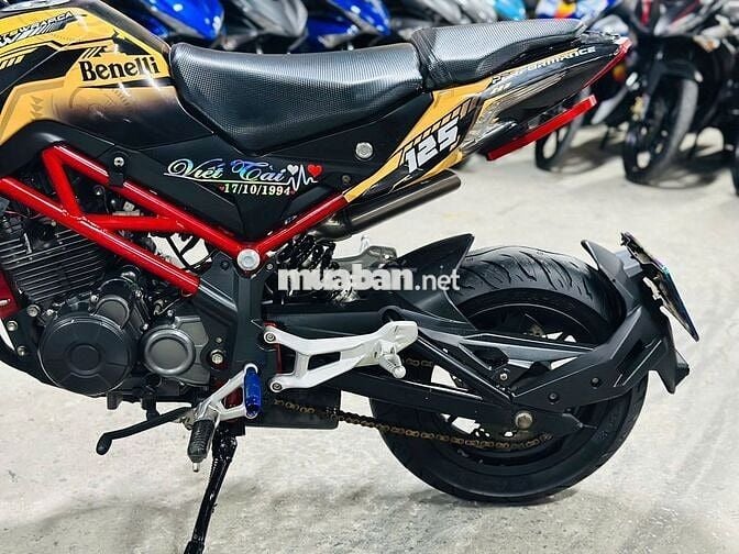 XE MÁYTHANH TÙNG_TNT 125 VÀNG ĐEN ZIN CÔN TAY MINI