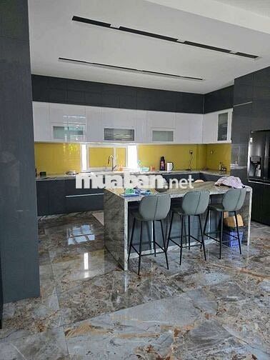Biệt thự khủng 952m2 2 tầng ( 17m x 60m) Hồ bơi. Sân Vườn Lê Thị Riêng