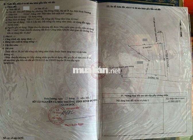 Nhà cấp 4 gần trung tâm Y Tế, chợ Dĩ An 1 và BigC Go