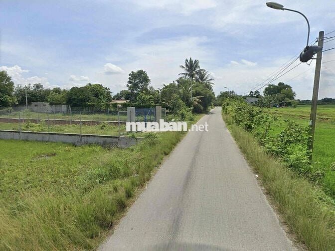 Đất 10×43, Sẵn 200m2 Thổ Cư, Cách QL22 1Km , Xã Phước Thạnh, Củ Chi