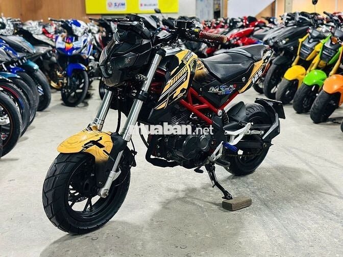 XE MÁYTHANH TÙNG_TNT 125 VÀNG ĐEN ZIN CÔN TAY MINI