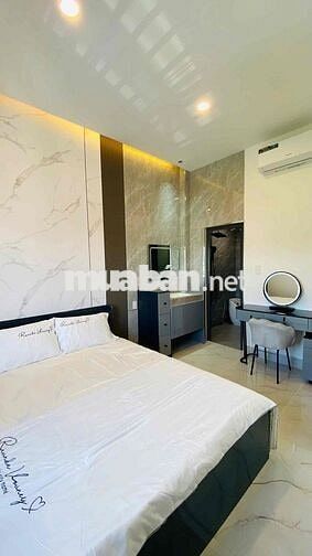 BIỆT THỰ MÁI NHẬT NGANG 10M ĐẸP, full nội thất, Đặng Thúc Vịnh Hóc Môn