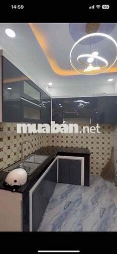cần bán nhà hẻm 721 Trần Xuần Soạn 1 trệt 1 lầu 2 phòng ngủ 2 WC