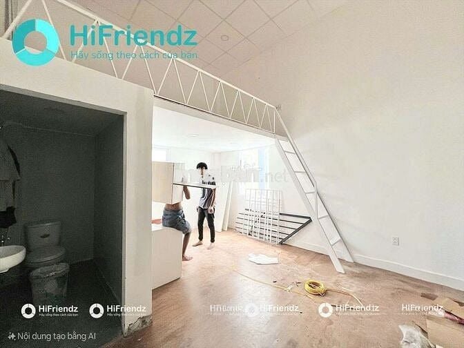 CHO THUÊ DUPLEX MỚI 100% GÁC CAO 2M Ở DƯƠNG QUẢNG HÀM