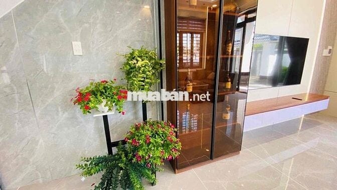 BIỆT THỰ MÁI NHẬT NGANG 10M ĐẸP, full nội thất, Đặng Thúc Vịnh Hóc Môn