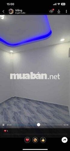 cần bán nhà hẻm 721 Trần Xuần Soạn 1 trệt 1 lầu 2 phòng ngủ 2 WC