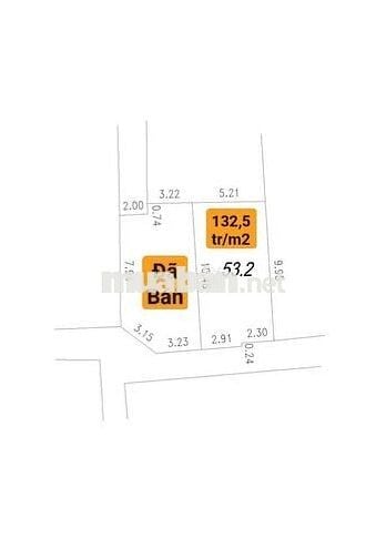 Bán đất Quang Lãm mặt ngõ thông/ ôtô cách 30m: 53m2/vuông vắn
