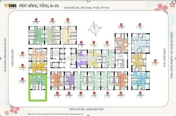 Bcons Asahi giá thật chủ đầu tư