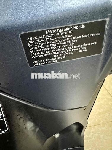 vario 125 indo xe lướt
