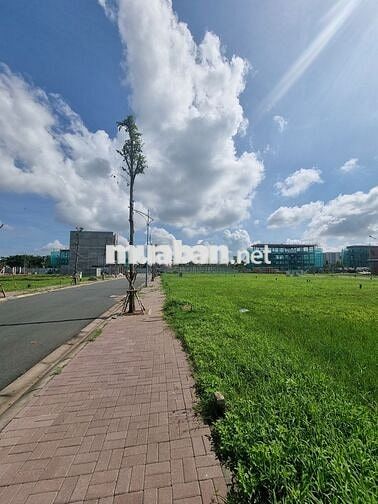 Nền gần hồ cảnh quan khu Nam Long 2