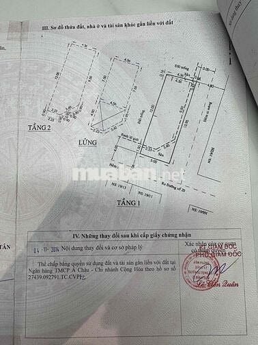 Tôi Có Căn Nhà Mặt phố 19/2A đường 20 Căn góc 02 mặt hẻm Cần giao Bán
