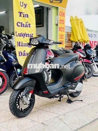 Vespa print ABS 2022 bản Sport đen nhám siêu đẹp🔥