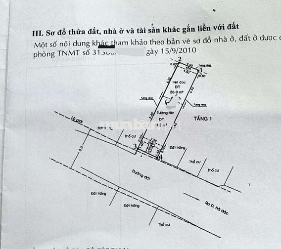 ĐẤT THỎ CƯ 72m2 - SỔ RIÊNG - TRUNG MỸ TÂY 09 - HÀ ĐẶC, Q.12- XÂY NGAY!