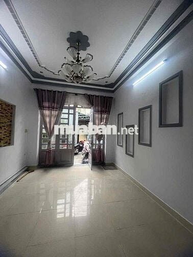 cho thuê nhà 1/ sau căn mt nguyễn tư giãn p12 ( 4x14) trệt , lầu , 3pn