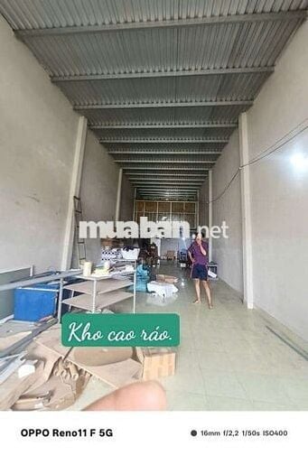 KHO THUÊ 5×35 Gác Lửng . Đường 6B Ấp 6 Xã Tân Vĩnh LộC B.