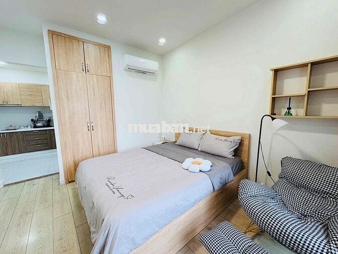 CHO THUÊ CHDV - AIRBNB 1PN NGAY BỜ KÈ HOÀNG SA QUẬN 1 BAO HẾT CHI PHÍ