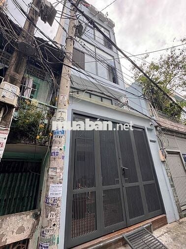 CHDV 5 TẦNG. CHO THUÊ 60TR. GẦN HÀNG XANH. HXH 60M2 SHR NỞ HẬU. 11,XTy