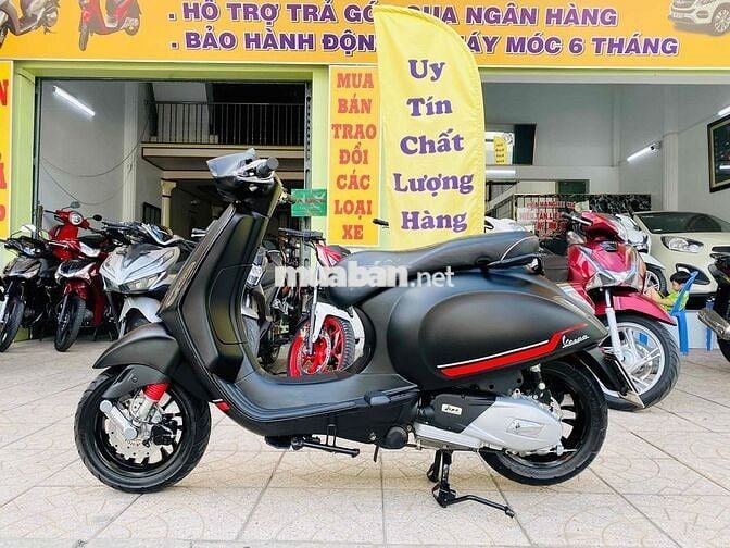 Vespa print ABS 2022 bản Sport đen nhám siêu đẹp🔥