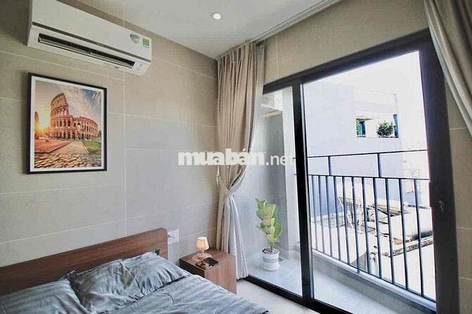CĂN HỘ FULL NỘI THẤT BAN CÔNG THOÁNG NGAY LÊ VĂN DUYỆT GIÁP QUẬN 1