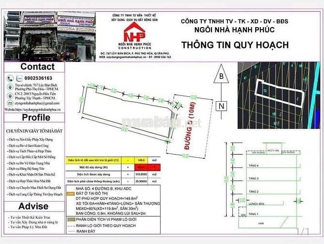 SIÊU BĐS SINH LỜI CAO – MT 4 ĐƯỜNG B, KHU VIP ADC - 155M2 - 16.8 TỶ BL