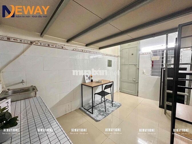 DUPLEX GÁC CAO MẶT TIỀN BẢO VỆ ANH NINH CAO ĐẦY ĐỦ TIỆN NGHI