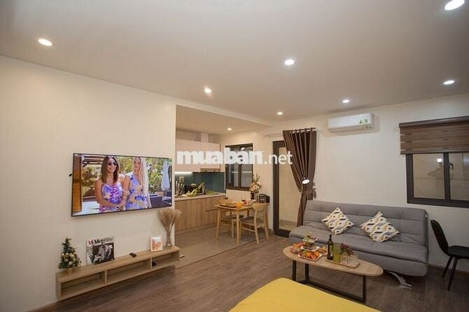 CHO THUÊ STUDIO BAN CÔNG, FULL NỘI THẤT NGAY CẦU GIẤY, NGUYỄN KHANG