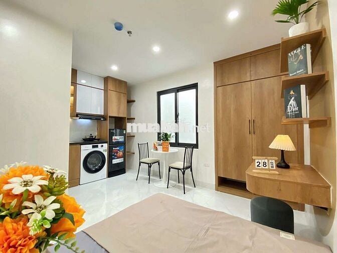 Khai trương CCMN 25-35m2 Full đồ. Máy giặt riêng tại Giáp Bát