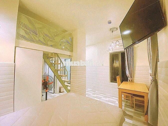 Cho thuê căn hộ đầy đủ tiện nghi ngay cầu chữ Y Qua Q5 2p đi xe