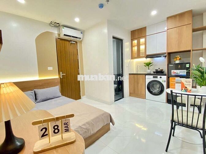 Khai trương CCMN 25-35m2 Full đồ. Máy giặt riêng tại Giáp Bát