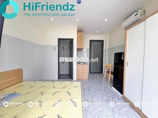 Căn Hộ Cửa Sổ Trời Full Nội Thất Ngay Hàng Xanh Gần Hutech, GTVT