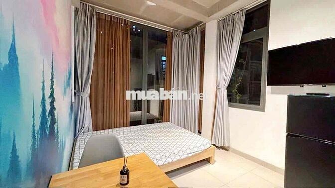 Cho thuê căn hộ Studio Ban công Q4 gần cầu Ông Lãnh, cầu Calmette