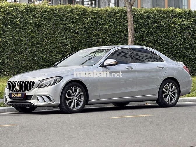 Mercedes C200 2016 Bạc/Đen Lướt 71.000 km