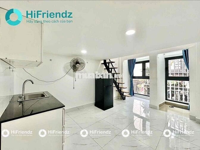 CHO THUÊ DUPLEX ĐẦY ĐỦ NỘI THẤT-CỬA SỔ KÍNH LỚN SIÊU THOÁNG MÁT