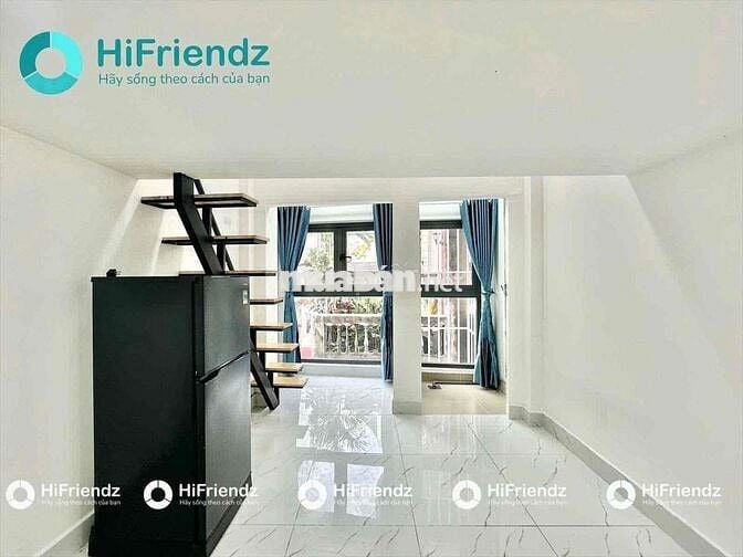 CHO THUÊ DUPLEX ĐẦY ĐỦ NỘI THẤT-CỬA SỔ KÍNH LỚN SIÊU THOÁNG MÁT