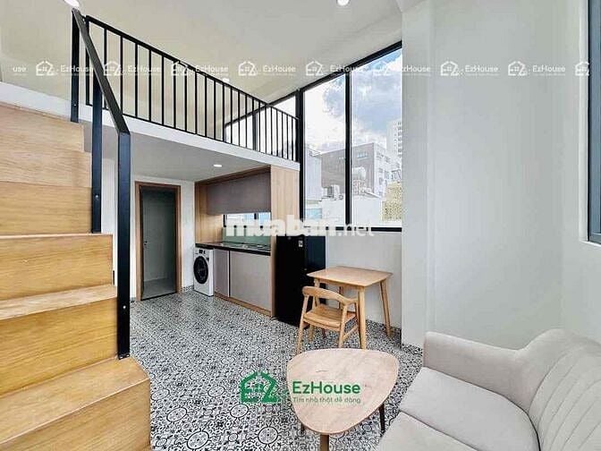 Khai trương căn hộ mới xây duplex cửa sổ trời đối diện Etown Cộng Hoà