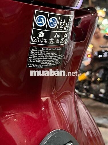 Cần bán Honda SH125 Cbs 2024 Biển 62 9 chủ