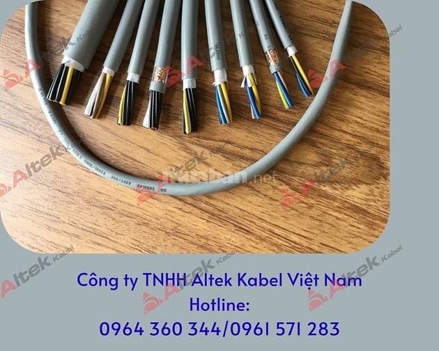 Dây cáp điều khiển nhiều lõi Altek Kabel giá đại lý