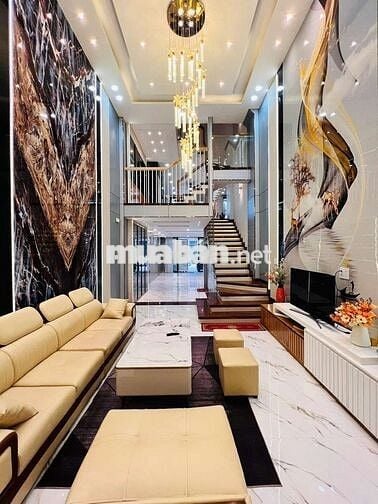 NHÀ MỚI ĐẸP FULL NỘI THẤT HXH P12 GV