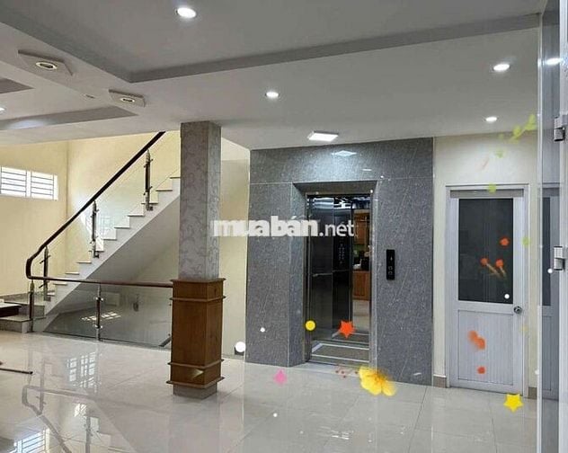 CHO THUÊ TOÀ NHÀ 8X26( TRỆT+LỬNG+4LẦU+THANG MÁY) KẾ AEON TÂN PHÚ