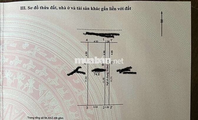 🔥 ĐẦU TƯ - MẶT NGÕ Ô TÔ TRÁNH THÔNG, 50M RA PHỐ - 75M2, MT 4.5M