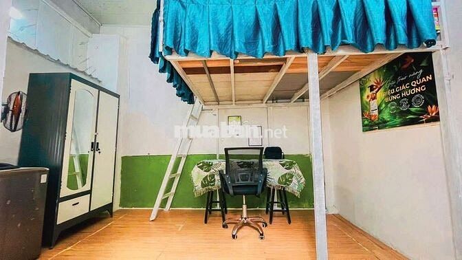 PHÒNG TRỌ CÓ GÁC TÁCH BẾP, FULL NỘI THẤT GIÁ RẺ TẠI BÌNH THẠNH