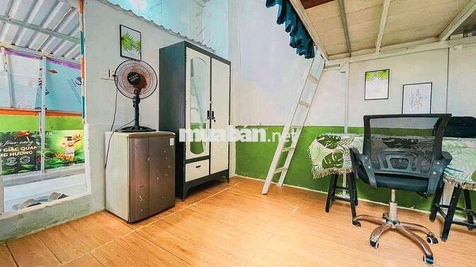 PHÒNG TRỌ CÓ GÁC TÁCH BẾP, FULL NỘI THẤT GIÁ RẺ TẠI BÌNH THẠNH