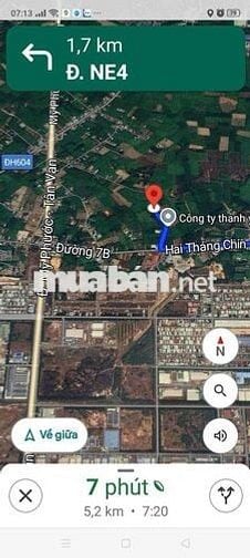 chính chủ kẹt tiền bán gấp đất bến cát ngay kcn ngay trung tâm 1toi2xx