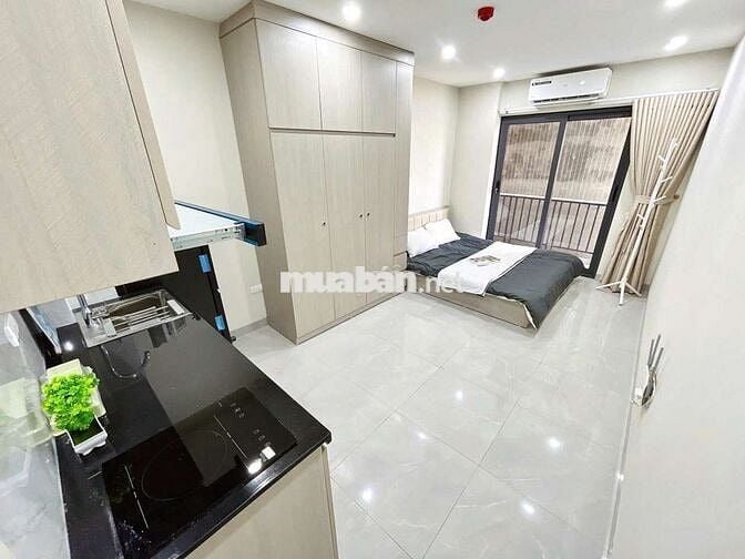 Khai Trương CCMN 25m2 Full nội thất, máy giặt, ban công tại Hoàng Mai