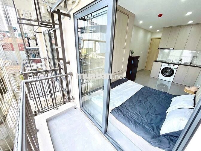 Khai Trương CCMN 25m2 Full nội thất, máy giặt, ban công tại Hoàng Mai