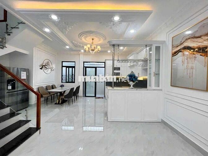NHÀ PHỐ KHU ANH TUẤN –  Đường Huỳnh Tấn Phát, giáp Quận 7