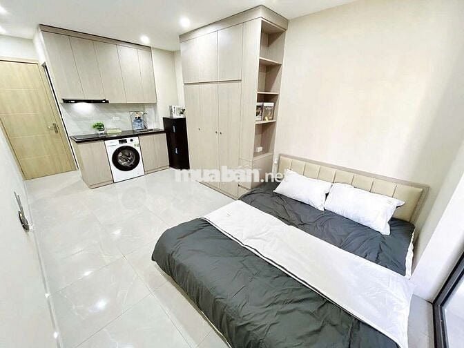 Khai Trương CCMN 25m2 Full nội thất, máy giặt, ban công tại Hoàng Mai