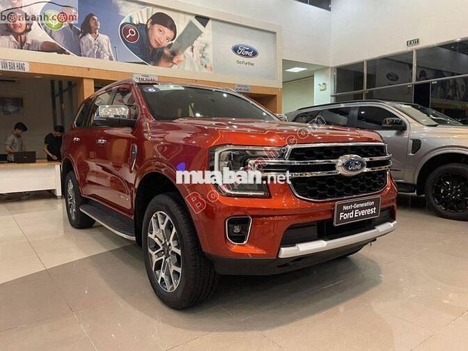 Ford Everest Titanium 2025 - Tặng 2 năm bảo hiểm