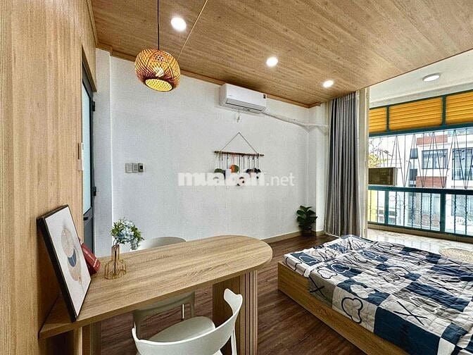 Căn hộ full nội thất 1PN tách bếp máy giặt riêng gần CV Gia Định