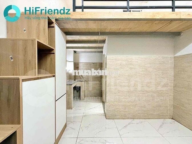 CHO THUÊ PHÒNG CÓ GÁC GẦN HVHK - ETOWN - NHÀ GA T3